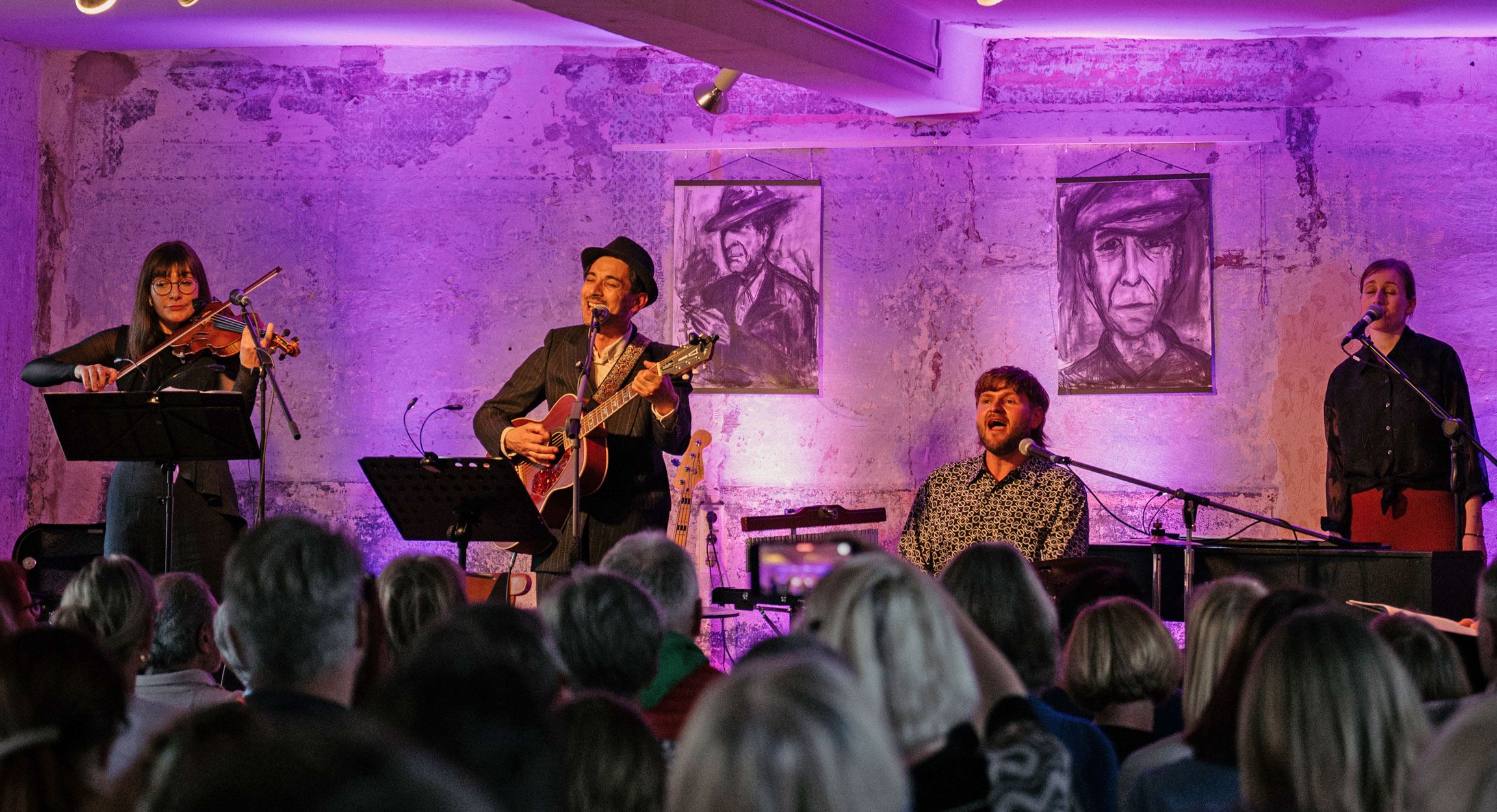 Anja Lenz, Alessandro Mega, Franziska Argmann, Jonas Schmidt